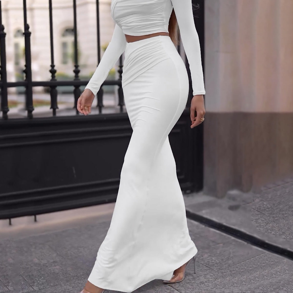 Esme Bodycon Skirt, Top 2 Piece Set