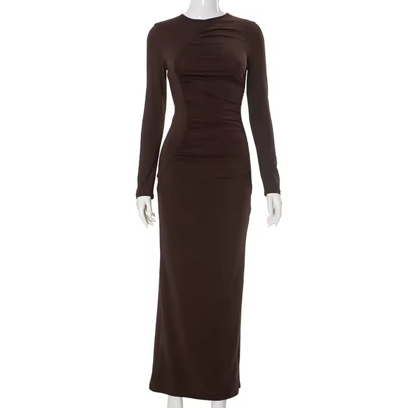 Delilah Elegant Bodycon Midi Dress