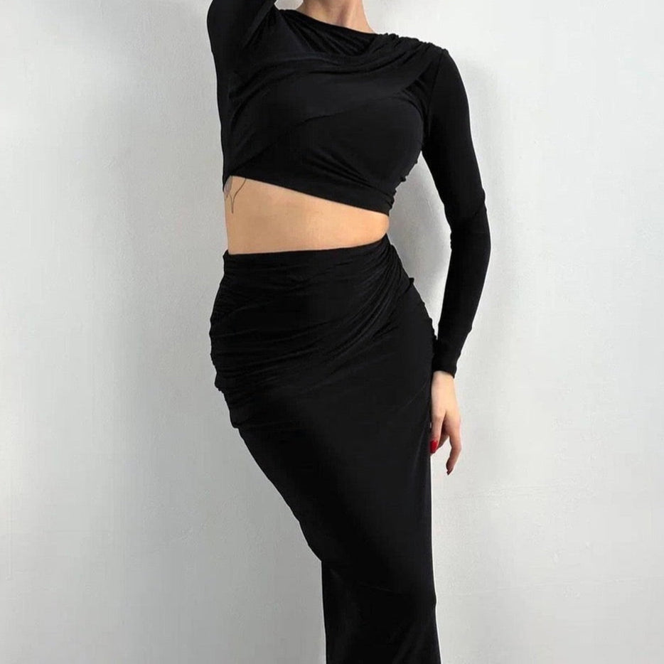 Esme Bodycon Skirt, Top 2 Piece Set