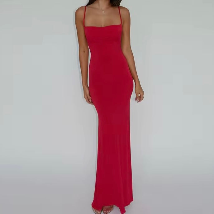 Clara Backless Bodycon Maxi Dress