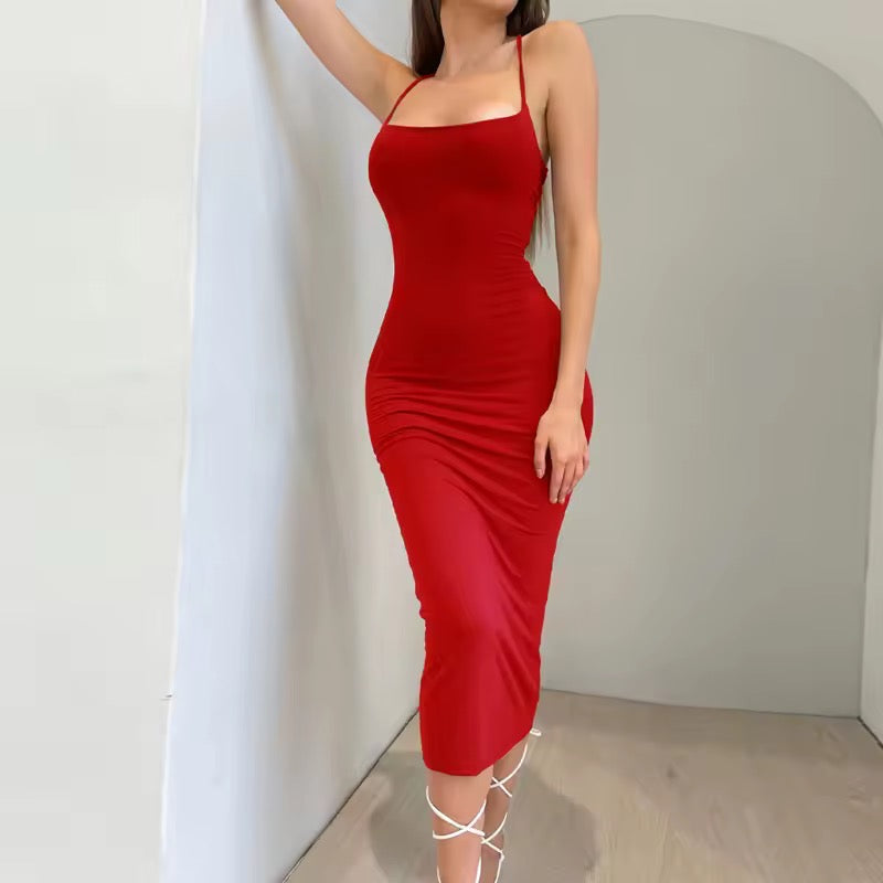 Shola Bodycon Midi Dress