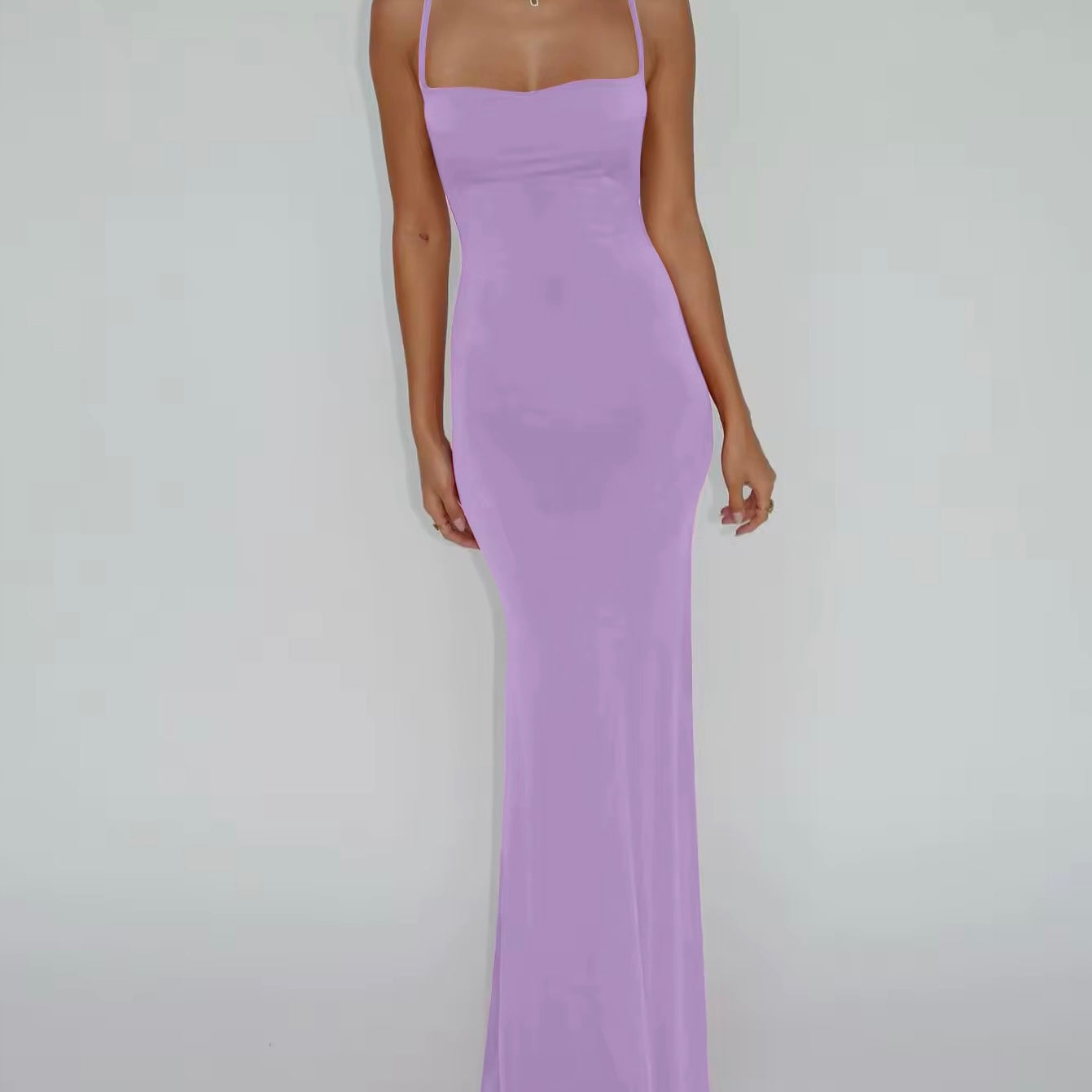 Clara Backless Bodycon Maxi Dress