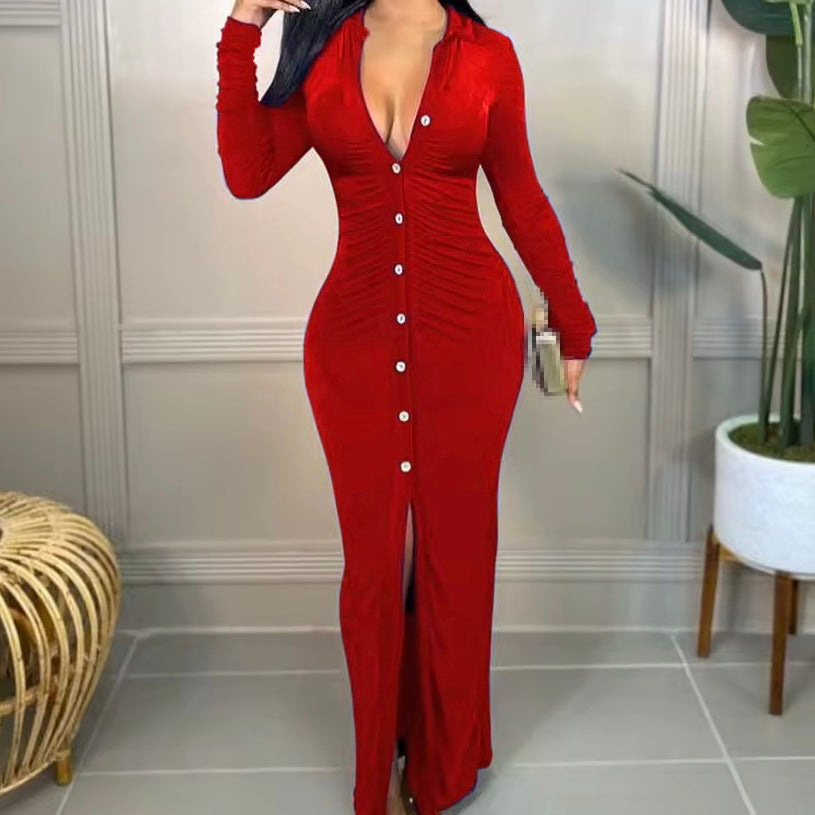 Penelope Soft Velvet Bodycon Maxi Dress