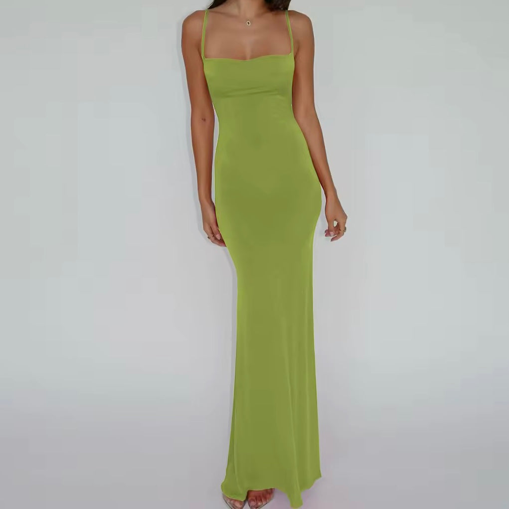 Clara Backless Bodycon Maxi Dress