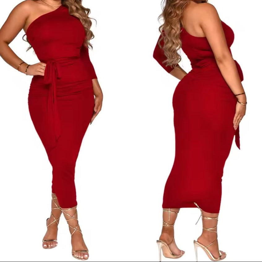 Riley Slinky Bodycon Maxi Dress