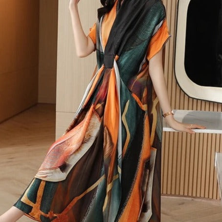 Paige Stylish Printed Maxi Dress