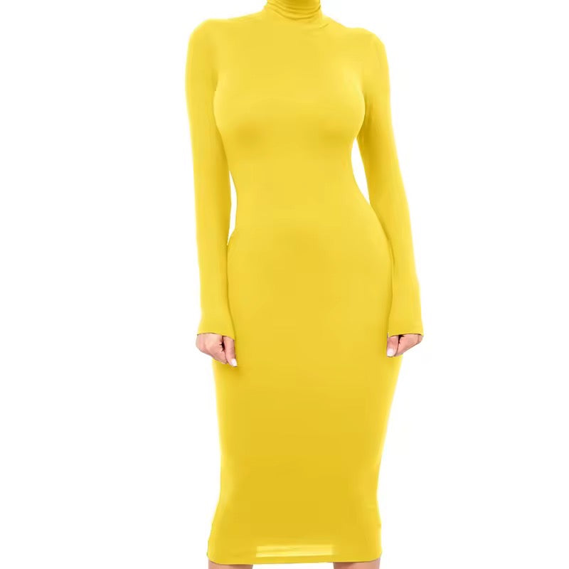 Laurel Long Sleeved Bodycon Midi Dress