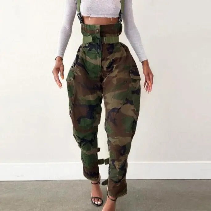 Alexandria Chic Camo Trousers - House Of Reese