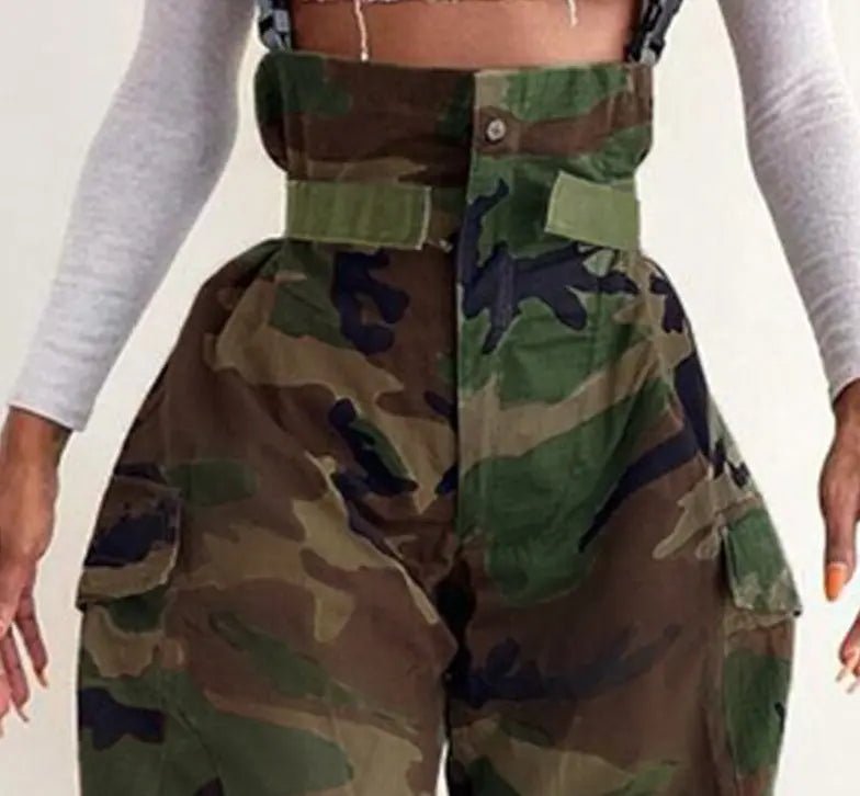 Alexandria Chic Camo Trousers - House Of Reese