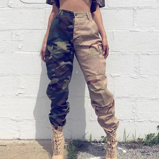 Amaya Camo Cargo Pants - House Of Reese