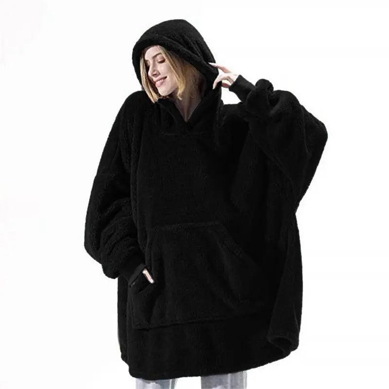 Chloe Oversized Blanket Winter Hoodie - House Of Reese