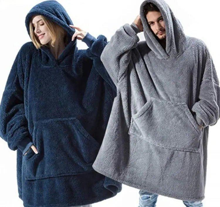 Chloe Oversized Blanket Winter Hoodie - House Of Reese