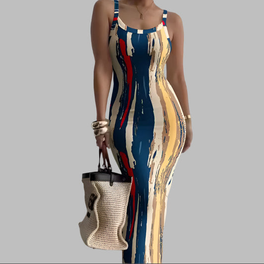 Helena Bodycon Maxi Dress