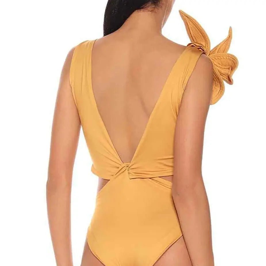 Hazel Elegant Luxe One-Piece Swimsuit - House Of Reese