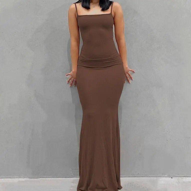 Rachael Bodycon Figure-Hugging Maxi Dress - House Of Reese