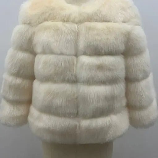 Ria Luxury Faux Fur Coat - House Of Reese